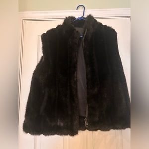 Lined Faux fur vest